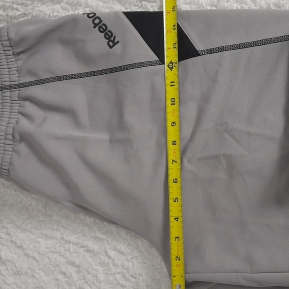 Reebok Loose Track Pants Size Large Gray #58 - Picture 4 of 9